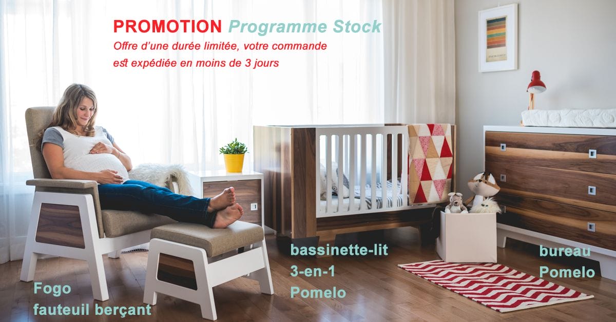 Promotion of Dutailier children's bedroom furniture